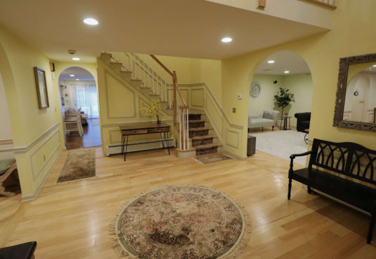 Modern Farmhouse with Private Pool Foyer